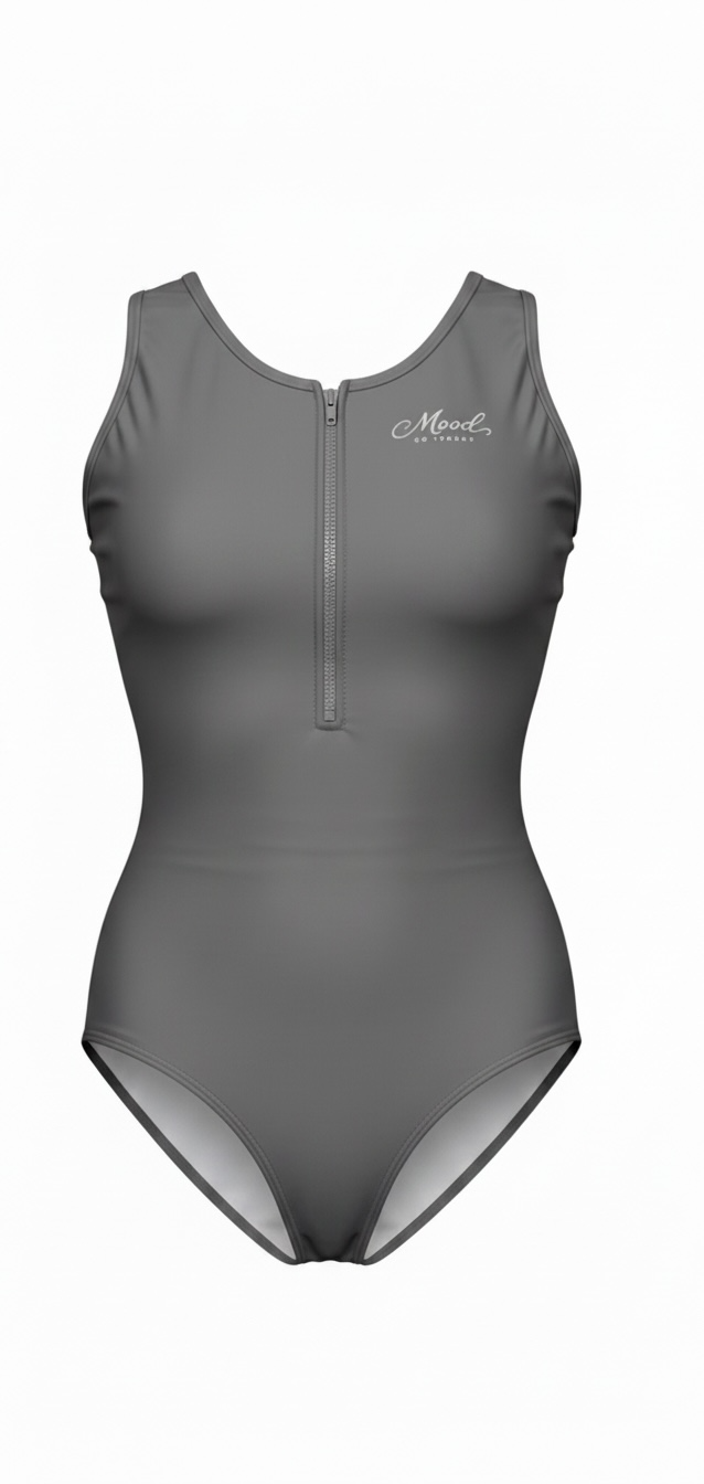 Slate Grey zip